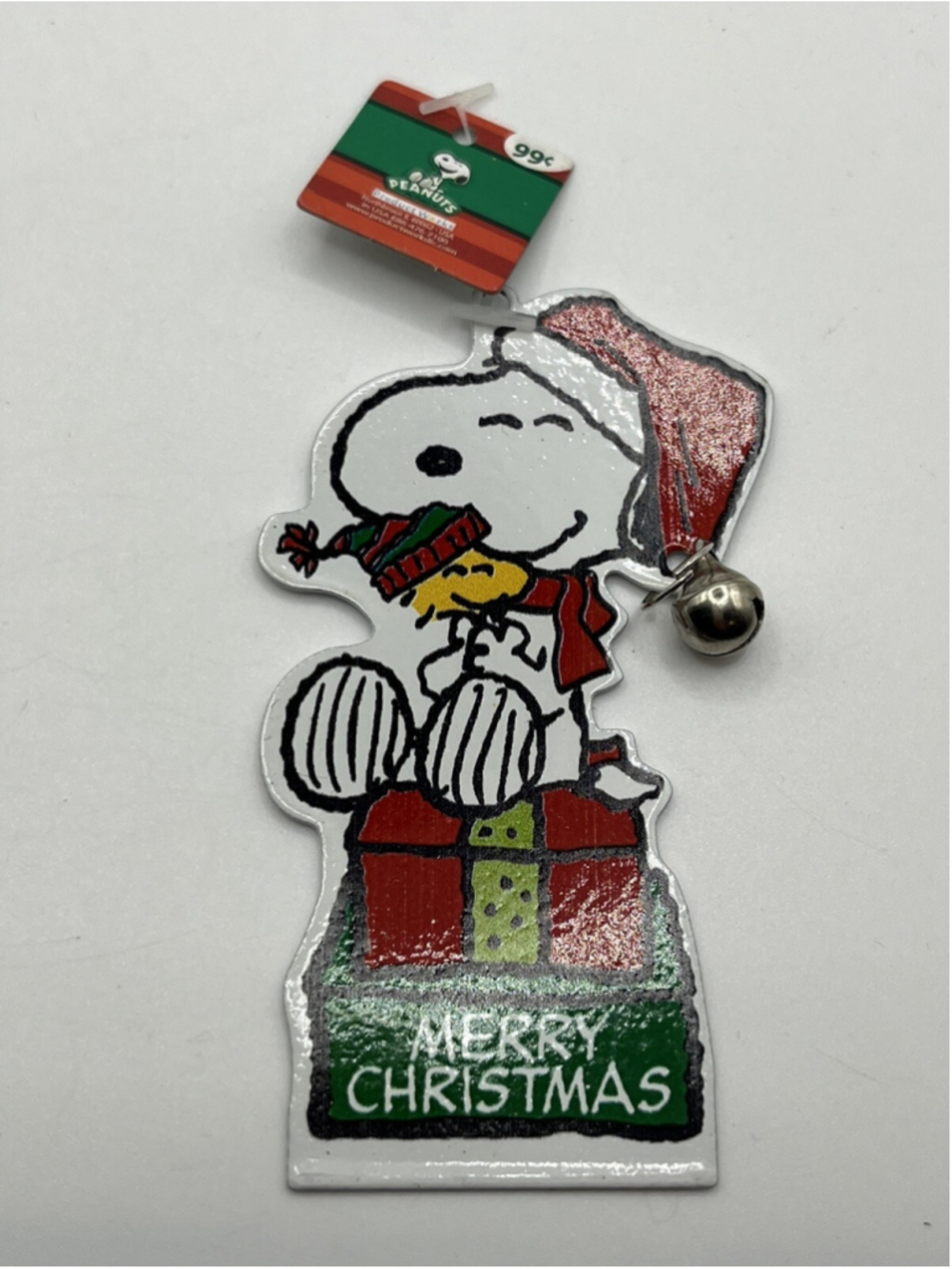 Peanuts Metal 3” Ornament/Decoration On/Off Stand Snoopy~2011BRAND NEW SEE